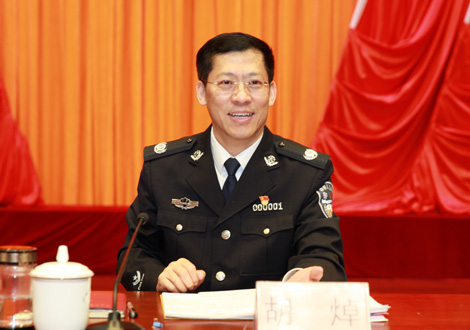广西自治区副主席、公安厅长胡焯
