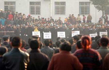 湖南7名死刑犯被公处 曾犯下埋尸灭口罪行