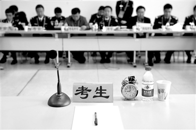 2752民警升官面试 北京警方干部竞聘重要职
